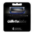 Gillette Labs Waterproof Heated Razor Blade Cartridge Refill 4s