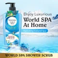 Ginvera World Spa Swiss Shower Scrub Glacier Water & Sea Salts 750ml