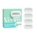 Gillette Venus Deluxe Smooth Sensitive Blade Refill (Designed To Avoid Rust) 4s