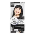 Liese Liese Creamy Bubble Color Natural Black 108ml - Diy Foam Hair Color With Salon Inspired Colors (Includes Treatment Pack)