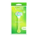 Gillette Venus Extra Smooth Women's Razor Packset Consists Handle 1s + Refill 2s (Designed To Avoid Rust)