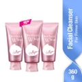 Senka Perfect Whip Collagen-in Beauty Foam Facial Cleanser (For Firmer Skin) Triple Packset 120g X 3s