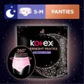 Kotex Overnight Panties Sleepwell 360° Anti Leakage Protection Size S-m 2s