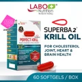Labo Nutrition Perfect Krill Dietary Supplement Softgel (For Heart, Brain, Liver, Joint,Vision, Immune Health) 60s