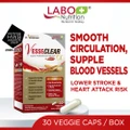Labo Nutrition Vesseclear Ex Dietary Supplement Capsule (For Clean & Flexible Blood Vessel, Dissolve Clots For Blood Pressure, Circulation Support, And Cardiovascular Health) 30s