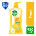 Dettol Dettol Fresh Antibacterial (Yuzu Citrus) Bodywash 950ml