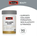 Swisse Collagen Glow Tablet With Collagen Peptides & Vitamin C (Supports Collagen Formation Skin Elasticity & Firmness) 90s
