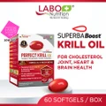 Labo Nutrition Perfect Krill Ex Dietary Supplement Softgel (For High Cholesterol, Blood Pressure And Glucose Levels, Heart Health, Joint Pain, Fatty Liver, Inflammation) 60s