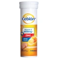 Cebion Vitamin C + Zinc 1000mg Effervescent Tablets Orange Flavour 10s