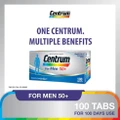Centrum For Men 50+ Multivitamins 100 Tablets