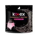 Kotex Overnight Panties Sleepwell 360° Anti Leakage Protection Size M-l (For Hip 34" & Above) 2s