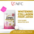 Afc Japan Collagen White Beauty Dietary Supplement Caplets (For Skin Whitening + Fair & Bright Complexion) 270s