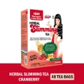 21st Century 100% Herbal Slimming Caffine Free Tea Cranberry Tea Bags (Increase Metabolic Activity) 2g X 24s