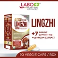 Labo Nutrition Bioactive Organic Lingzhi Ultra Dietary Supplement Veggie Capsule (For Immunity, Calm, Energy, Sleep Support And Stress Relief) 90s