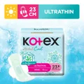 Kotex Herbal Cool Sanitary Pad Ultra Thin Wing 23cm 15s