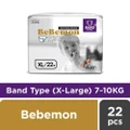 Bebemon Baby Diaper Band Type Size Xl Chlorine Free Pefc & Fsc Certified (Best For Babies Weighing 13kg++) 22s