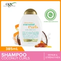 Ogx Coconut Curls Shampoo + Quenching (For Normal To Frizzy Hair) 385ml