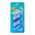 Watsons L-type Interdental Brush (For Back Teeth, Japan Stainless Steel Wire, S Size 0.8mm) 10s