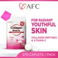 Afc Japan Collagen Beauty Dietary Supplement Caplets (Glowing & Radiant Skin Complexion + Anti-aging & Lessen Wrinkles) 270s