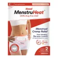 Blood Menstruheat Menstrual Cramp Relief 2 Pieces