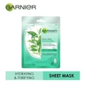 Garnier Hydra Bomb Green Tea Super Hydrating Purifying Serum Tissue Mask 1s