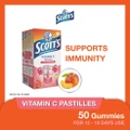 Scott's Vitamin C Peach Flavour Pastilles 100g X 50s