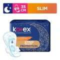 Kotex Soft & Smooth 360â° Protection Slim Overnight Sanitary Pad Wing 35cm (For Heavy Flow) 16s