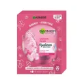 Garnier Hydra Bomb Sakura Glow Super Hydrating Pinkish Glow Serum Mask Sheets (For Dull Skin Lacking Glow) 8s