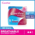 Carefree Carefree Breathable Shower Fresh Panty Liners 40s
