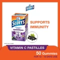 Scott's Vitamin C Pastilles Blackcurrant Flavour (For Daily Immunity Support) 100g
