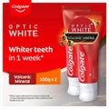 Colgate Optic White Volcanic Mineral Toothpaste 100g 2s