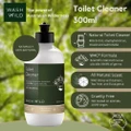 Wash Wild Toilet Cleaner (Antibacterial, Kills 99.9% Of Germs Naturally) 300ml