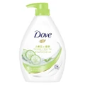Dove Dove Go Fresh Cucumber + Green Tea Hydration Body Wash 1l