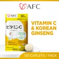 Afc Vitamin C With Ginseng Dietary Supplement (For Immunity, Health, Energy & Skin) 120s