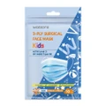 Watsons 3 Ply Surgical Face Mask Kids 10s 145mm X 95mm (Astm Level 3 En14683) 10s