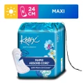 Kotex Soft & Smooth Rapid Absorb Core Maxi Day Sanitary Pad Non- Wing 24cm 22s