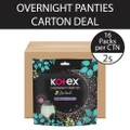 Kotex Overnight Panties Herbal Anti-bacterial Size S-m 2s X 16pkt (Per Carton)