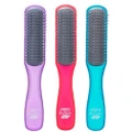 Kent Brushes Ahglo2 Airhedz Glo (Flat Non Scratch Anti Static Ionic Hair Brush) Raspberry/aqua Blue/purple. 1s