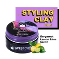 Apestomen Volcanic Clay (High Performing Clay, Lightly Scented With Bergamot Lemon Lime, With Extreme Hold) 80ml