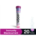 Voost Immunity Effervescent Vitamin Tablet Blackcurrant (Support Immune Health) 20s