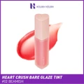 Holika Holika Heart Crush Bare Glaze Tint (02 Beamish), Lightweight Lip Tint Delivering Vivid Color And A Highshine Finish 1s