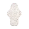 Hannahpad Organic Cotton Cloth Pad Medium Edelweiss Ivory (With Wings + Washable & Reusable) 1s