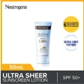 Neutrogena Ultra Sheer Face Lotion Spf50 For Sun Protection 50ml
