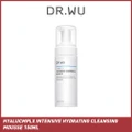 Dr. Wu Hyalucmplx Intensive Hydrating Cleansing Mousse (Restores Skin's Natural Moisture Barrier, Perfect For Sensitive And Dry Skin) 150ml
