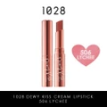 1028 Dewy Kiss Cream Lipstick (506 Lychee) Gives You An Undeniable Kissable Pout With Juicy Shine, 3g