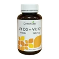 Greenlife Vit D3 1000iu + Vit K2 120mg Dietary Supplement Softgel 90s