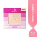 Za Perfect Fit Two Way Foundation N(Refill) Po20, Softly Hide Pores, Minimizes The Appearance Of Pores, Uneven Skin Tone And Dullness 8g