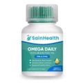 Sainhealth Omega Daily Odourless Fish Oil (Derived From 100% Natural, Clean, Omega 3 Rich Deep Sea Small Fishes) Softgels, 90s
