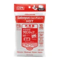 Salonpasâ® Gel Patch (Hot) Pain Reliever 10s