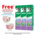 Darlie Double Action Multicare Toothpaste Promo Packset Consists 180g X 3s + Free Limitd Edition Doraemon Bowl 1s (*Designs Issued At Random)